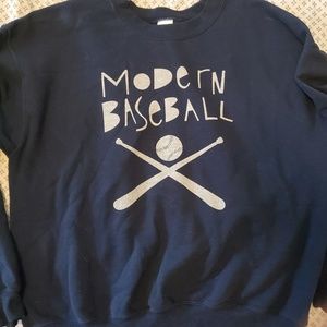 Modern Baseball crewneck sweater